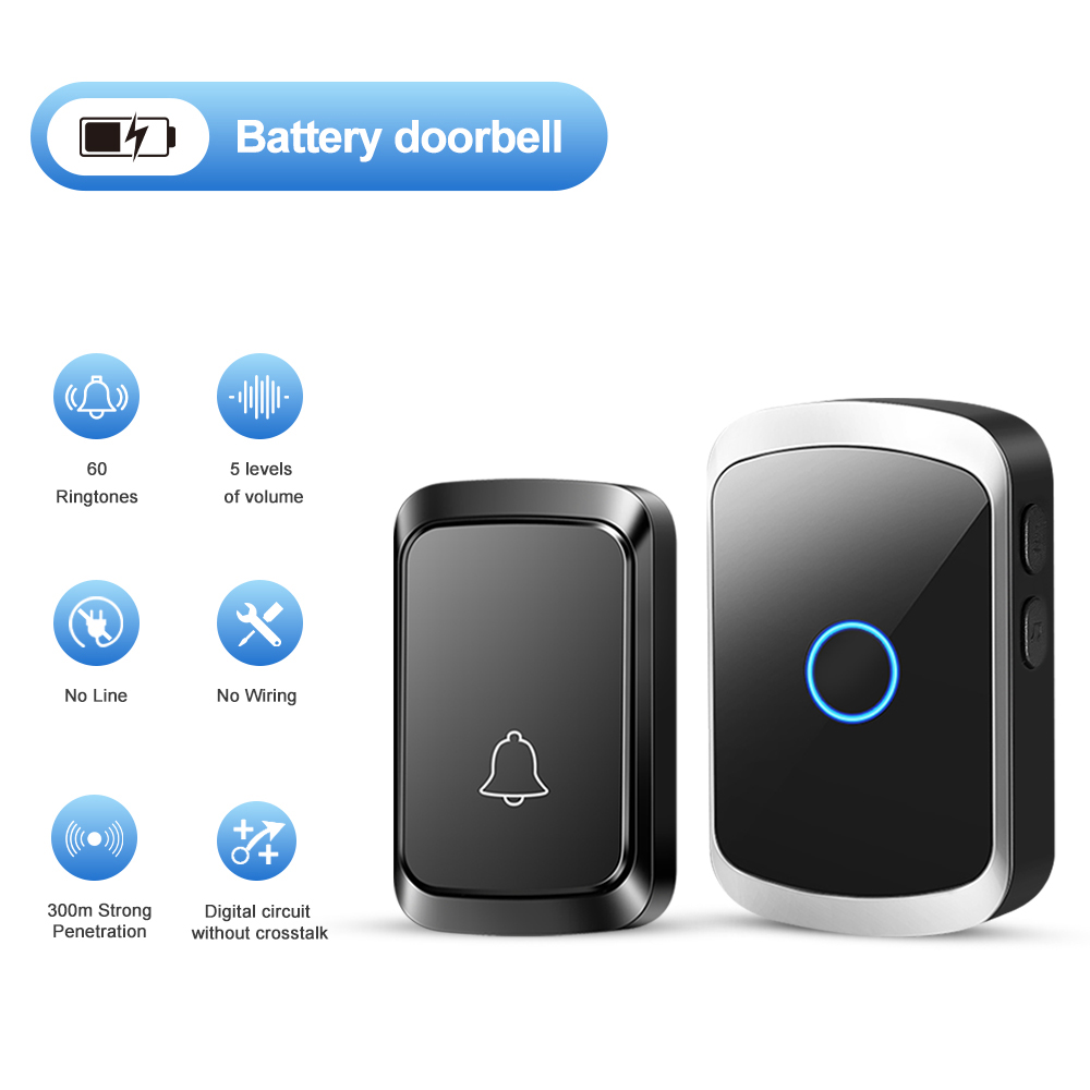 Smart Home Automation Diy - Bel Pintu Nirkabel Pintar Kit Lonceng