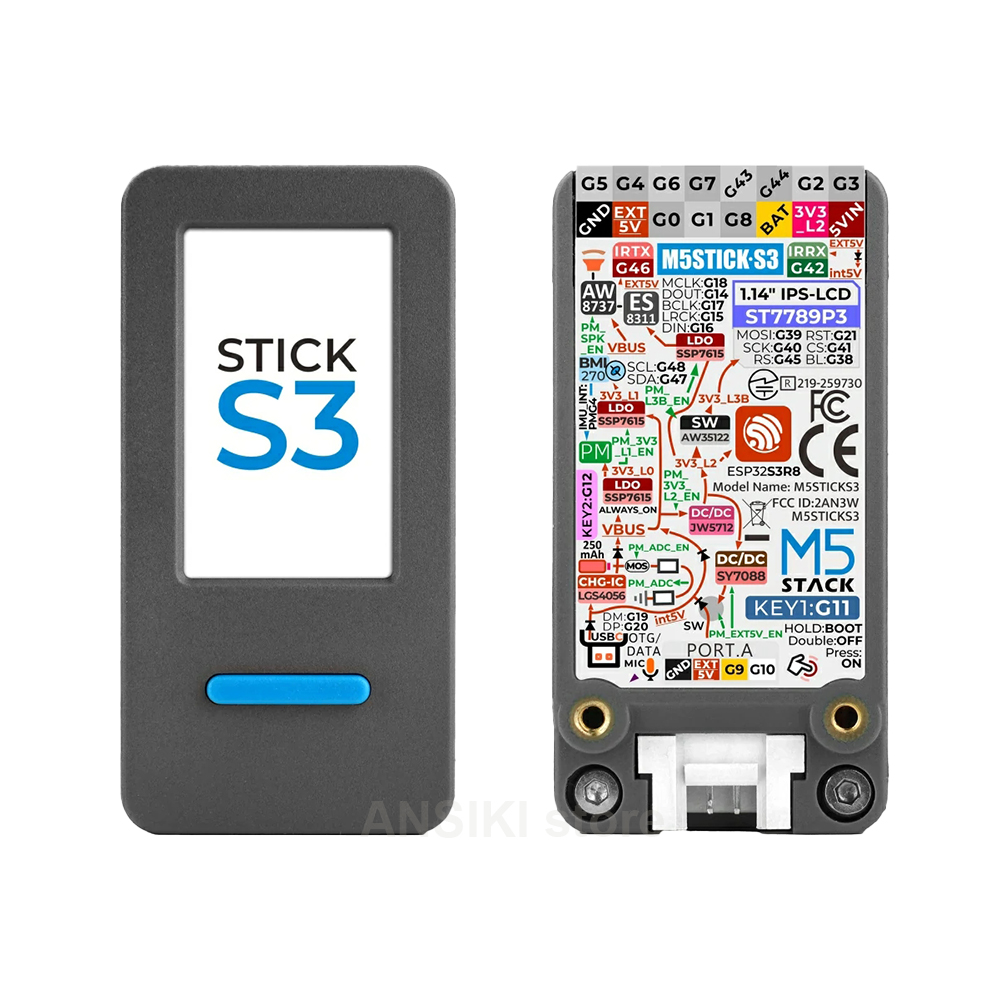 Smart Home Automation Diy - M5Stack M5StickS3 ESP32-S3 Kit Pengembangan IoT