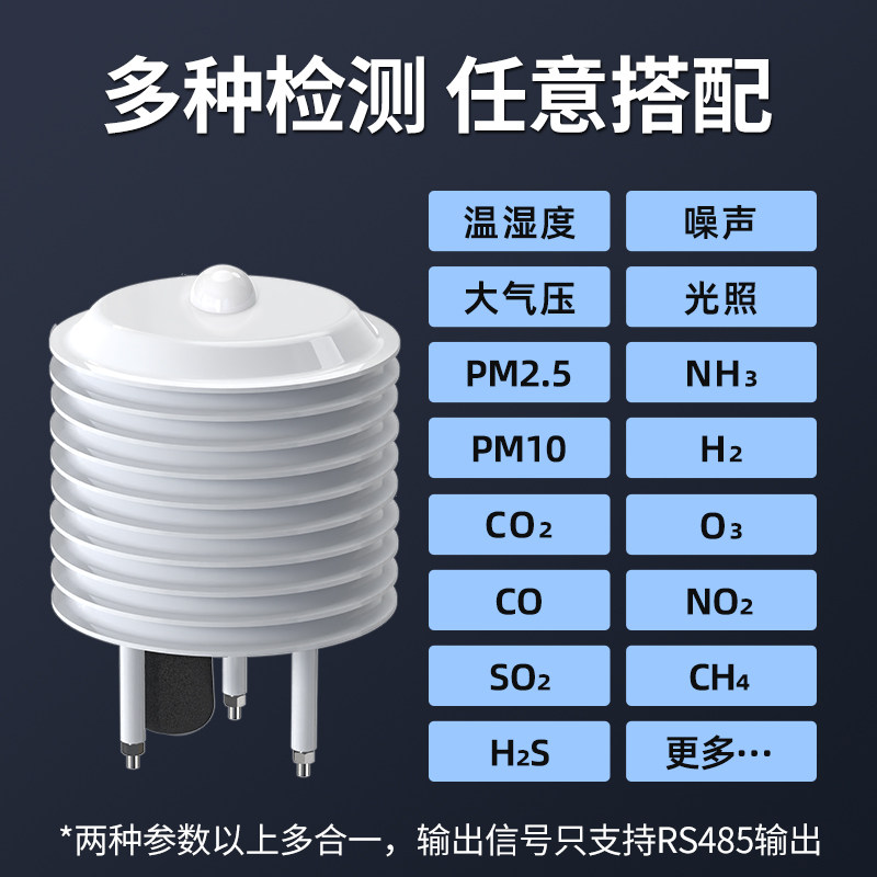 Temperature Humidity Sensor - Stasiun cuaca 2026 Light Louver dapat