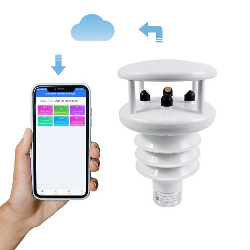 Temperature Humidity Sensor - 2026 RIKA RK900-10 Pm2.5 Pm10 Seluler