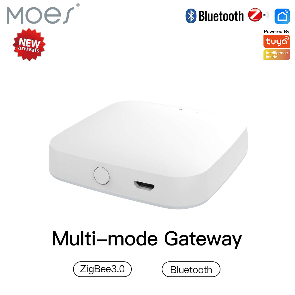 MOES Smart Gateway ZigBee Mult - Matter Hub Thread ulasan dan harga