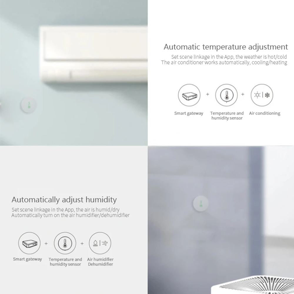 Zigbee Tuya Sensor suhu dan ke - Home Automation Technology ulasan dan harga