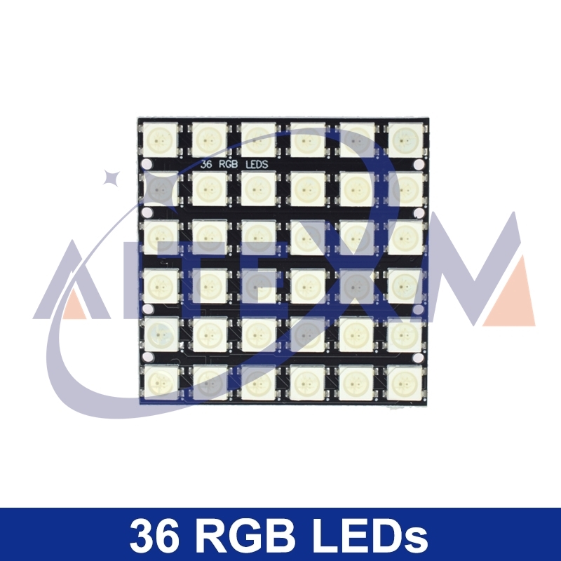 Modul WS2812 5050 RGB 4X4 8X8  - Rgb Led Matrix 8X8 ulasan dan harga