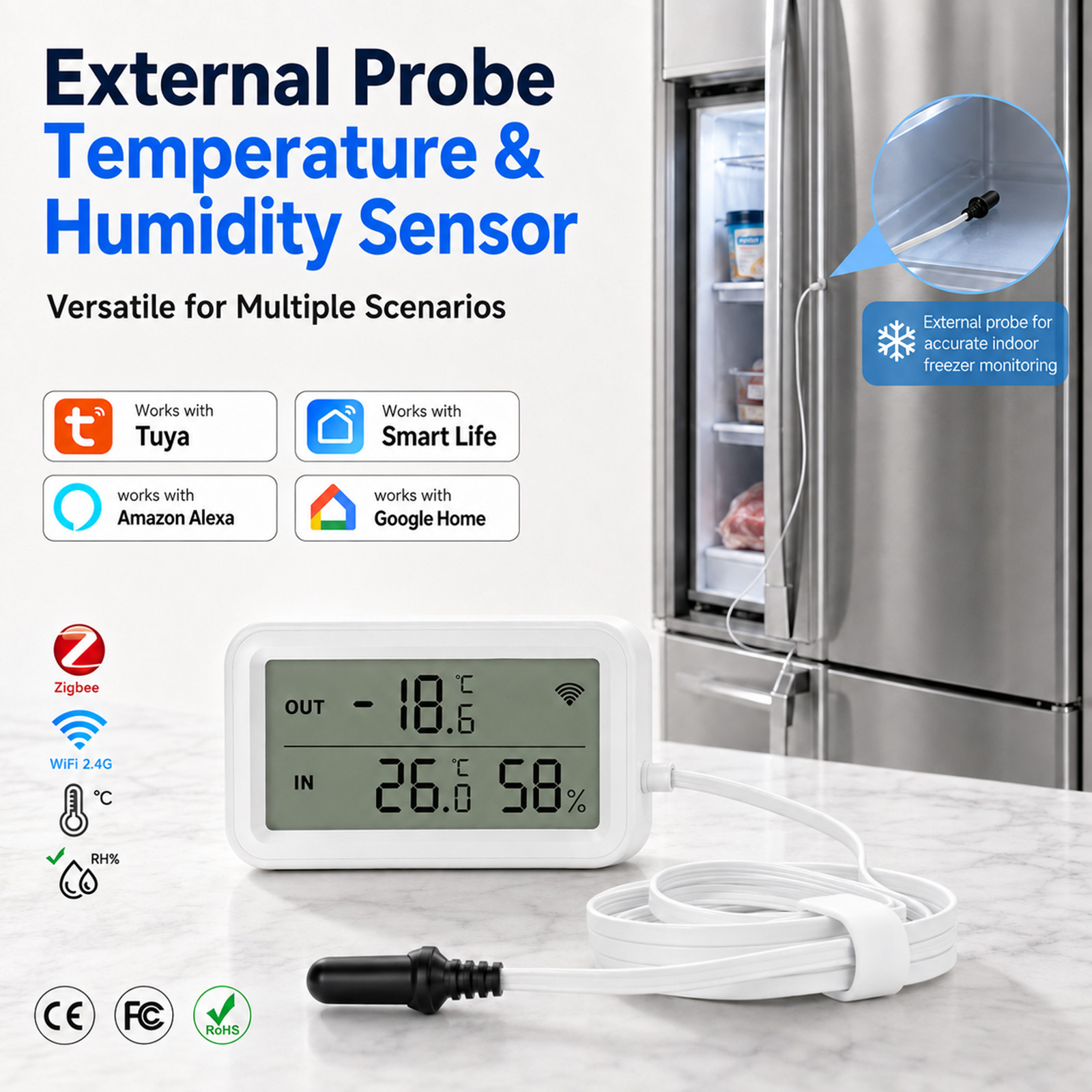 Sensor Suhu Kelembaban Ekstern - Temperature Humidity Sensor ulasan dan harga