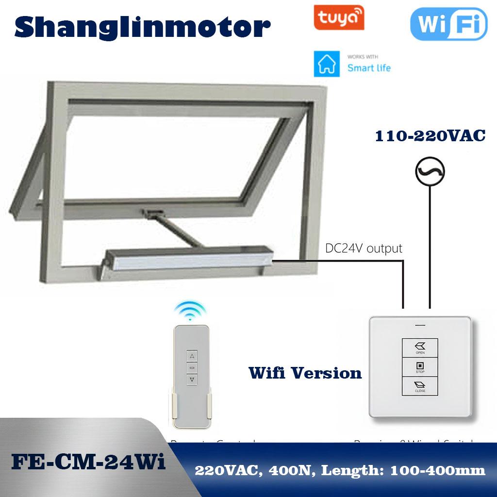 Pembuka Jendela Pintar WiFi Tu - Smart Home Automation Diy ulasan dan harga