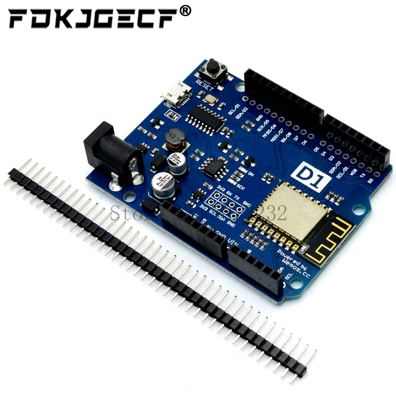 WeMos D1 R2 WiFi uno berbasis  - Esp8266 Nodemcu Board ulasan dan harga
