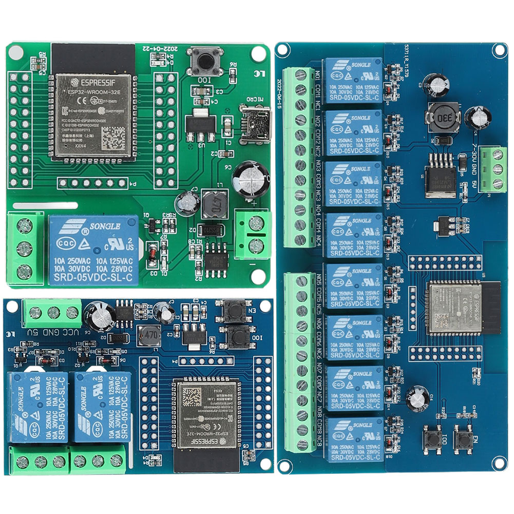 ESP32 modul catu daya saluran  - Relay 8 Channel Board ulasan dan harga