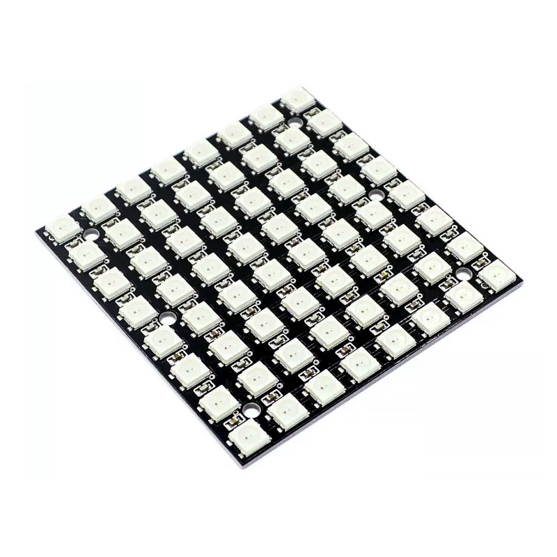 Modul Matriks LED WS2812 5050  - Rgb Led Matrix 8X8 ulasan dan harga
