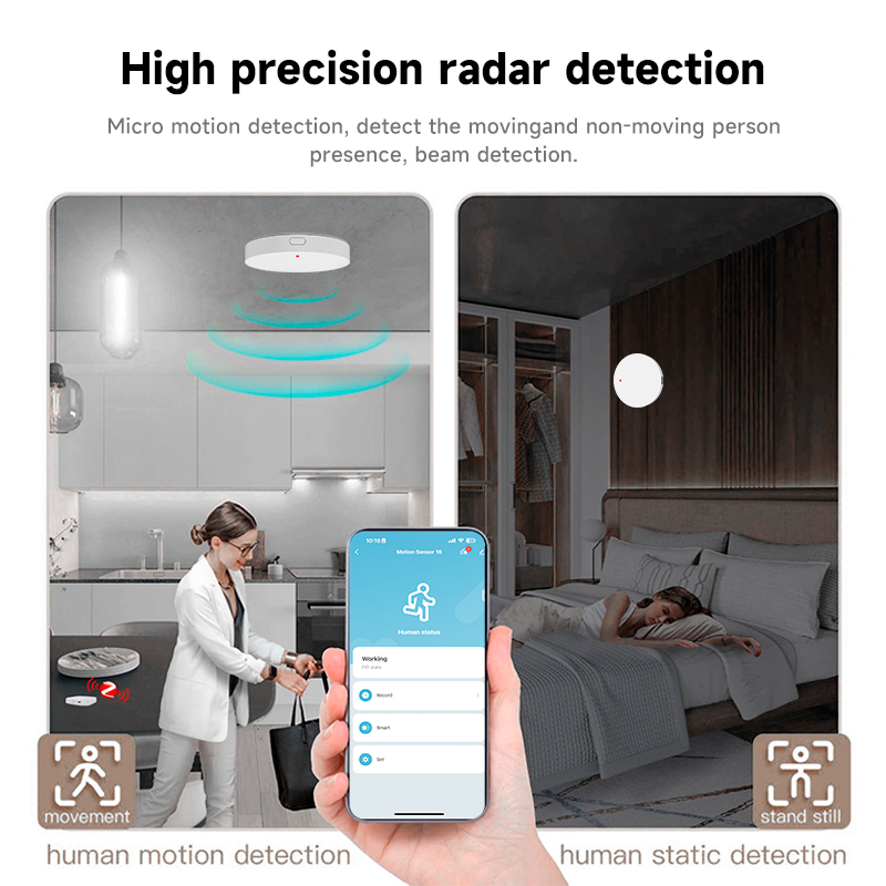 Tuya Zigbee 3.0 24GHz MmWave D - Home Automation Technology ulasan dan harga
