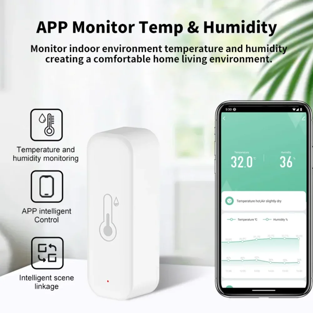 Zigbee Tuya termometer rumah p - Matter Hub Thread ulasan dan harga